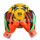 Футбольный вратарь, перчатки для детей и взрослых, футбольная защита пальцев для тренировок, защитное снаряжение, увеличенная толщина