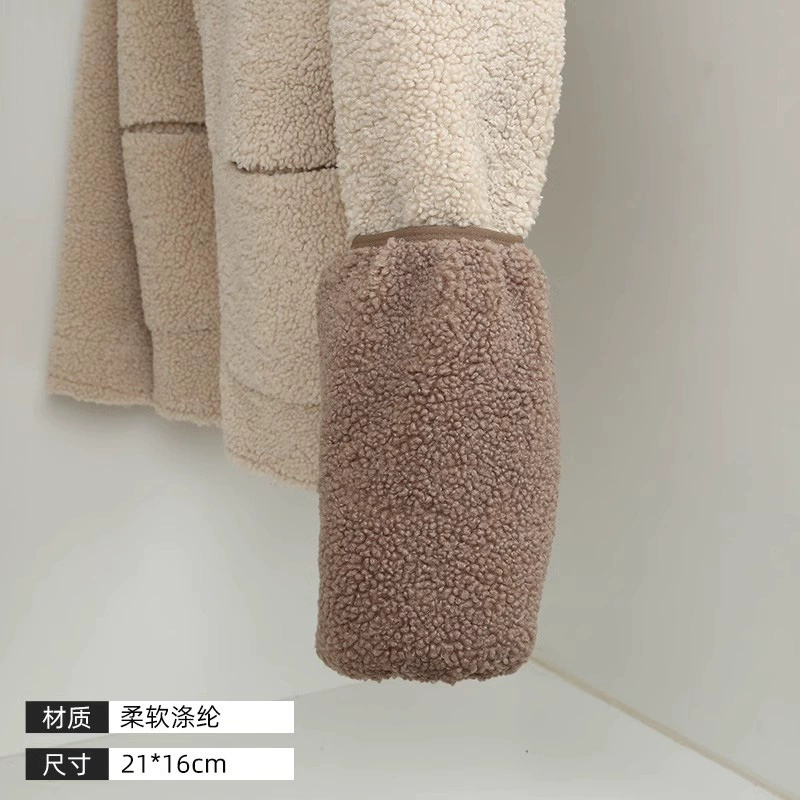 Lace demi-season sleeves, white down jacket, anti-dirty