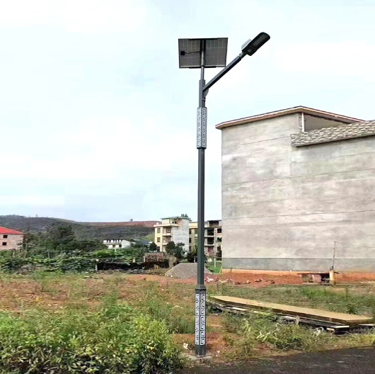 Солнечный уличный фонарь Вентилятор электроэнергии 6 м высокий полюс уличный фонарь литиевая батарея Солнечная Новая сельская дорожная лампа LED100w