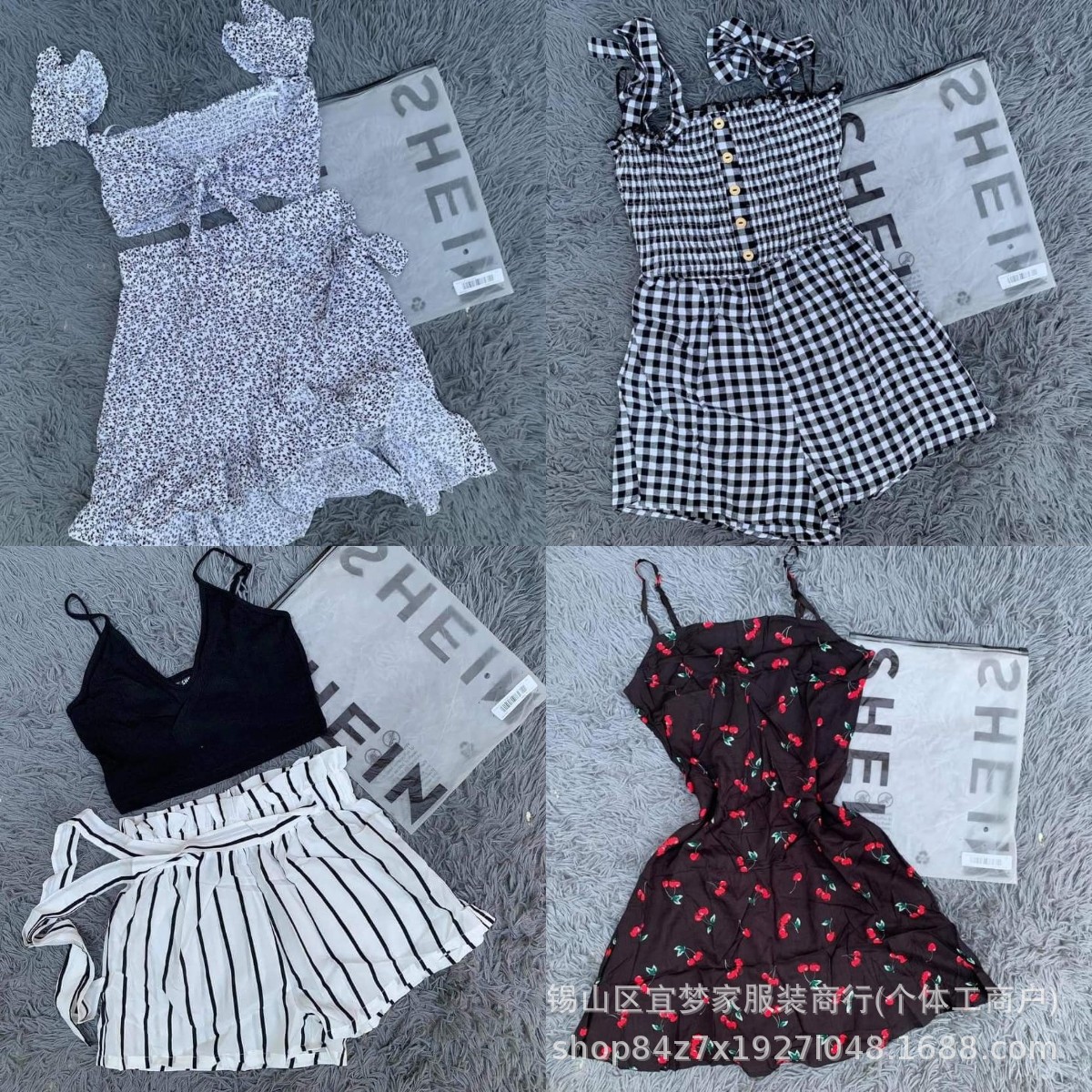 Comercio extranjero final SHEIN ropa de mujer miscelánea ropa de abrigo sexy exportación de suministro directo al por mayor
