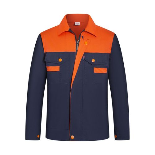Spring and Autumn Long Sleeve Workwear Set - Durable and Stain-Resistant Construction Site Factory Workshop Workwear Uniform Protective Workwear