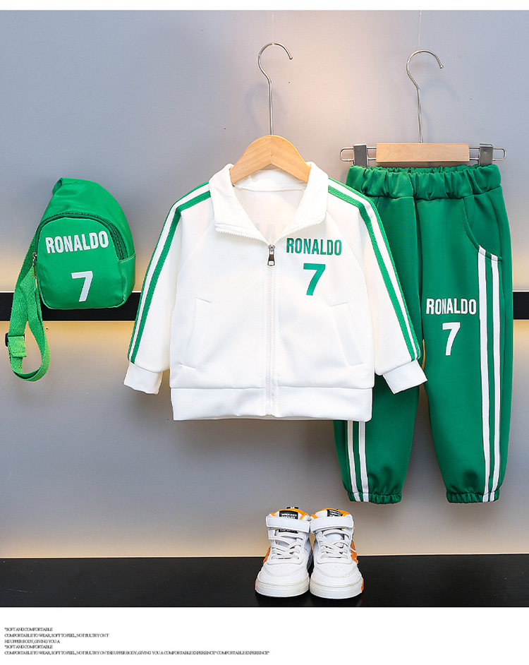 Boy's suit Children's spring and autumn sportswear boy baby handsome tide_voghion.com