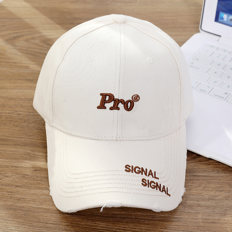 Gorra de Béisbol Estilo Coreano RAYA Primavera/Verano, Gorra de Visera Extra Profunda Unisex para Cabeza Grande, Otoño/Invierno