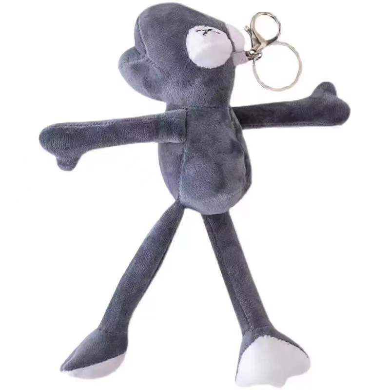 おしゃれなカエルのぬいぐるみのペンダント人形卸売りの露店人形のバッグのキーホルダーのぬいぐるみ