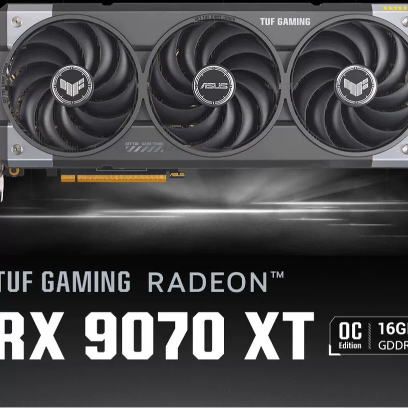 Продажа видеокарты TUF RX9070XT O16G GAMING AI от известных поставщиков отрасли