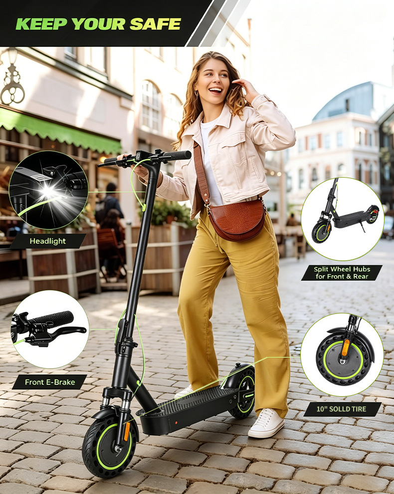 Cross-border exclusive supply of small electric scooters with foldable design for convenient portability