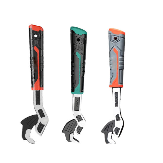 Cross-border special adjustable wrench universal adjustable wrench multi-functional large opening industrial grade durable self-locking wrench
