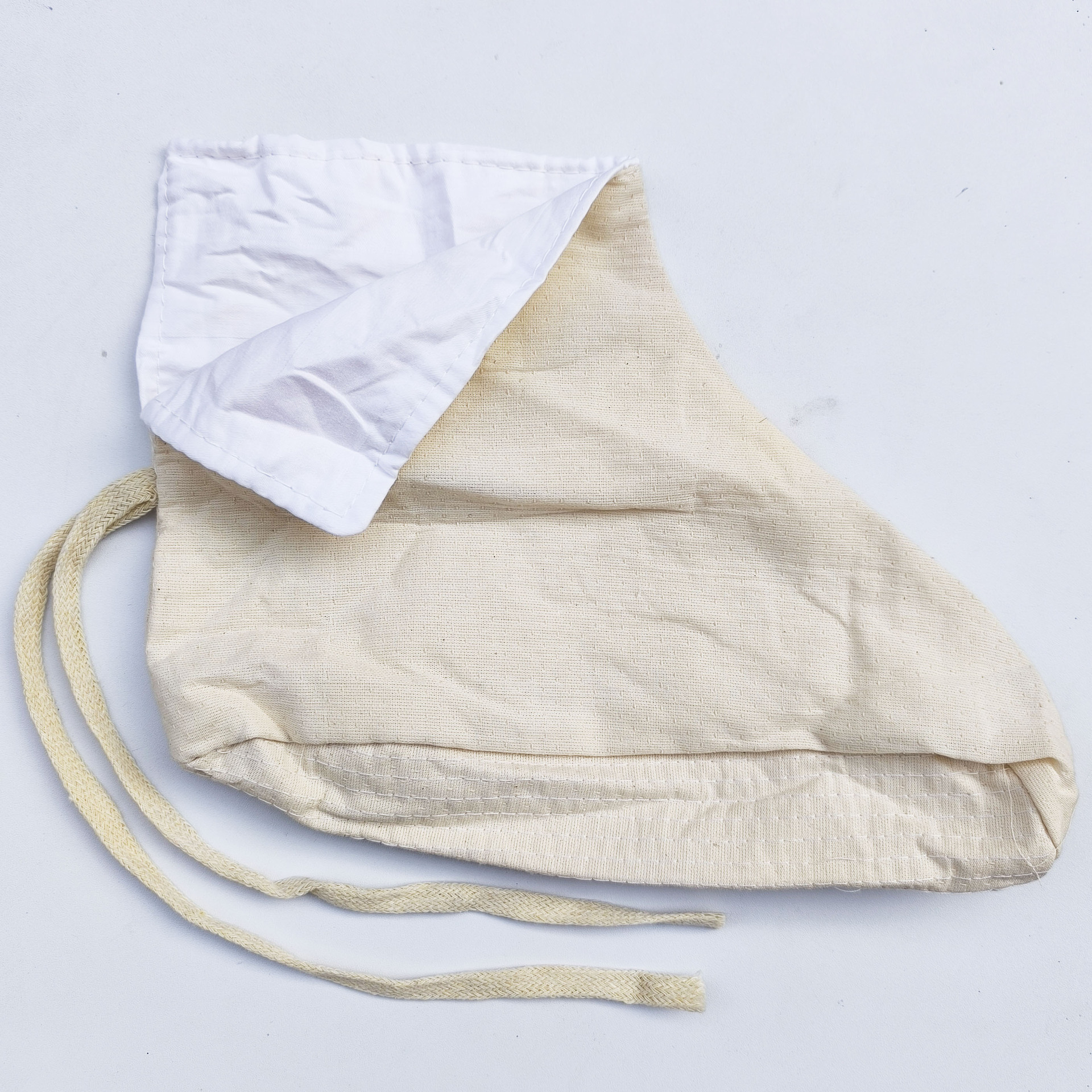 加厚保暖吸水帆布袜子 双层柔软耐磨棉袜 煤矿工地劳保工矿袜脚套