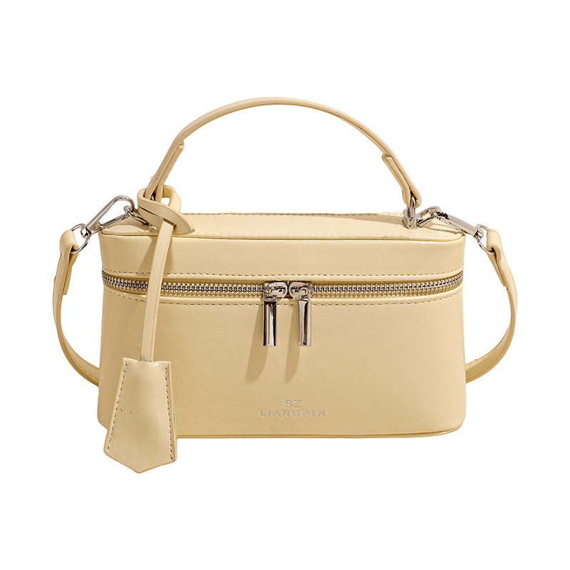 Bolsa de mano caliente para mujeres 2026 nuevo nicho zhong lujo ligero bolso de caja casual simple bolso de mochila image 11