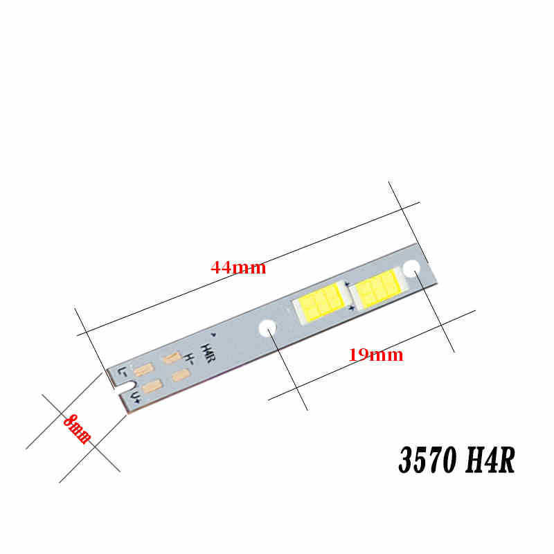LED自動車ヘッドライト3570電球ハイライト3570 8芯12V LED 40W 3570芯9V 30W白色光|undefined