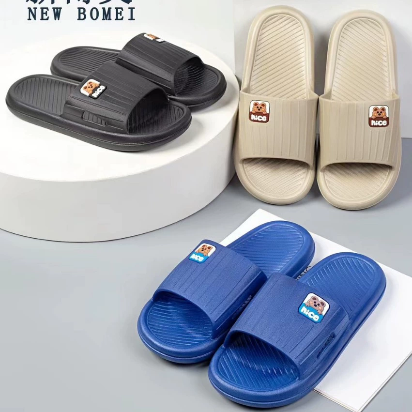 2024 новые мужские буксирные летние новые домашние тапочки для студентов в ванной комнате для купания пара сандалий обувь фабрика