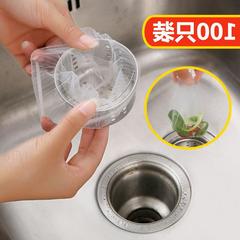 100 packs of drain residue filtering garbage bags to prevent clogging, vegetable basin water separator bags, sink filter grids