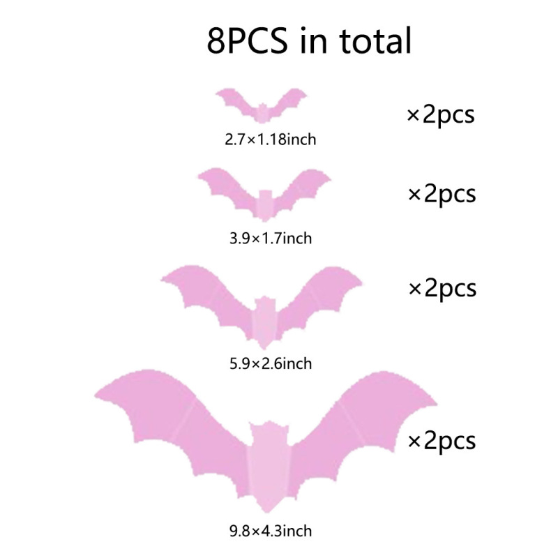 16匹のハロウィーンコウモリ3d黒立体コウモリ貼りハロウィーン壁貼り立体コウモリ|undefined