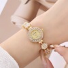 Small fashionable dial, bracelet, swiss watch, trend of season