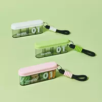 Новая портативная коробка для таблеток с отделениями для путешествий, мини-коробка для таблеток для переноски с собой, герметичное и пыленепроницаемое хранилище.