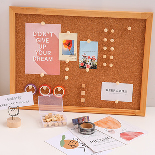 [30 pieces] ins wooden log thumbtacks I-shaped nails can be nailed wall seamless press nails creative cute photos
