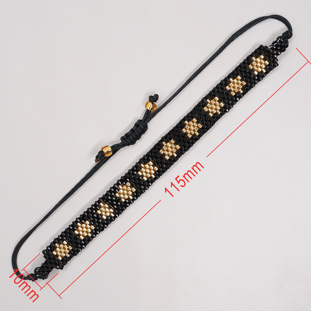 Bohemian Hexagram Glass Beaded Womenu0027S Bracelets 1 Piece