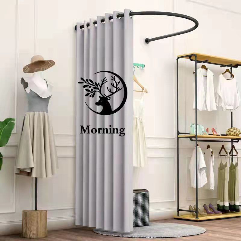 Market couture Type U Dressing room simple and easy Locker Room Locker room move Dressing room door curtain Drapes Portable