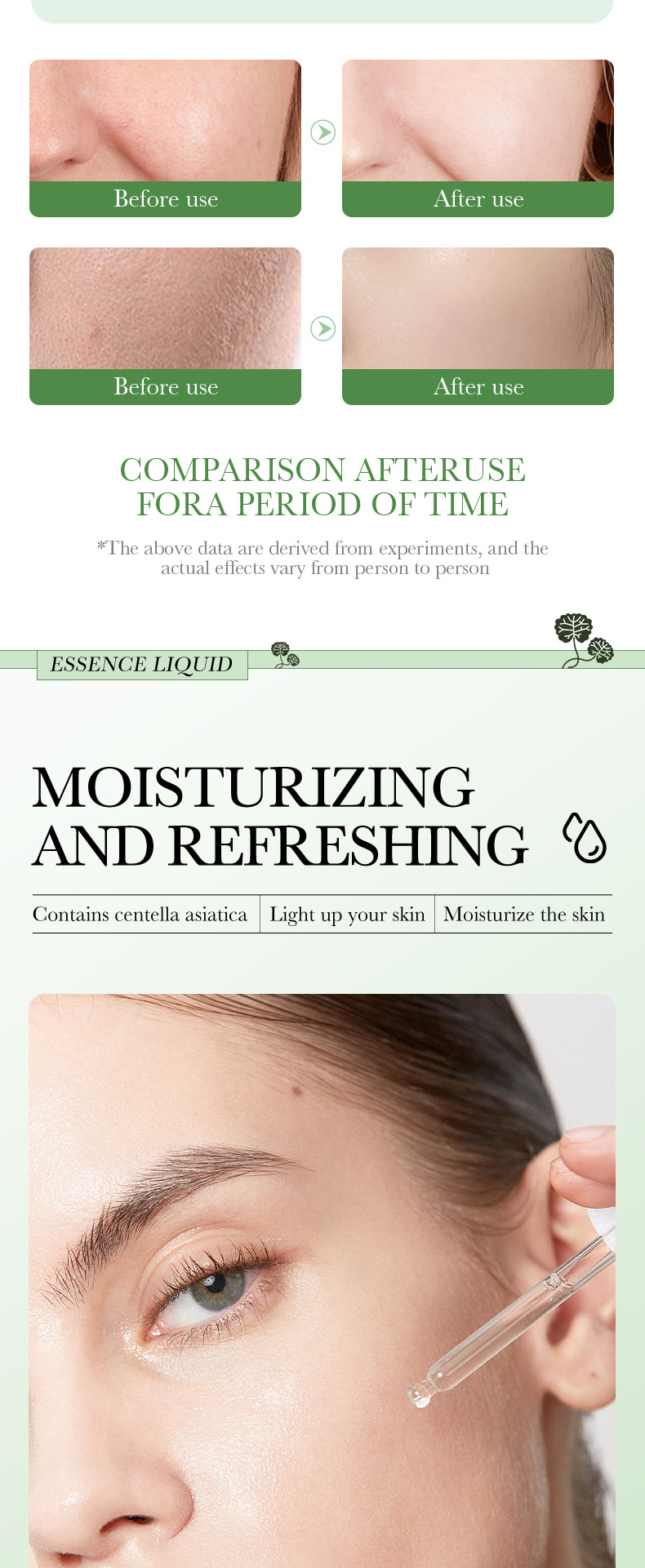 BIOAOUA All English Centella Original Solution Soothing essence Moisturizing and Firming_voghion.com