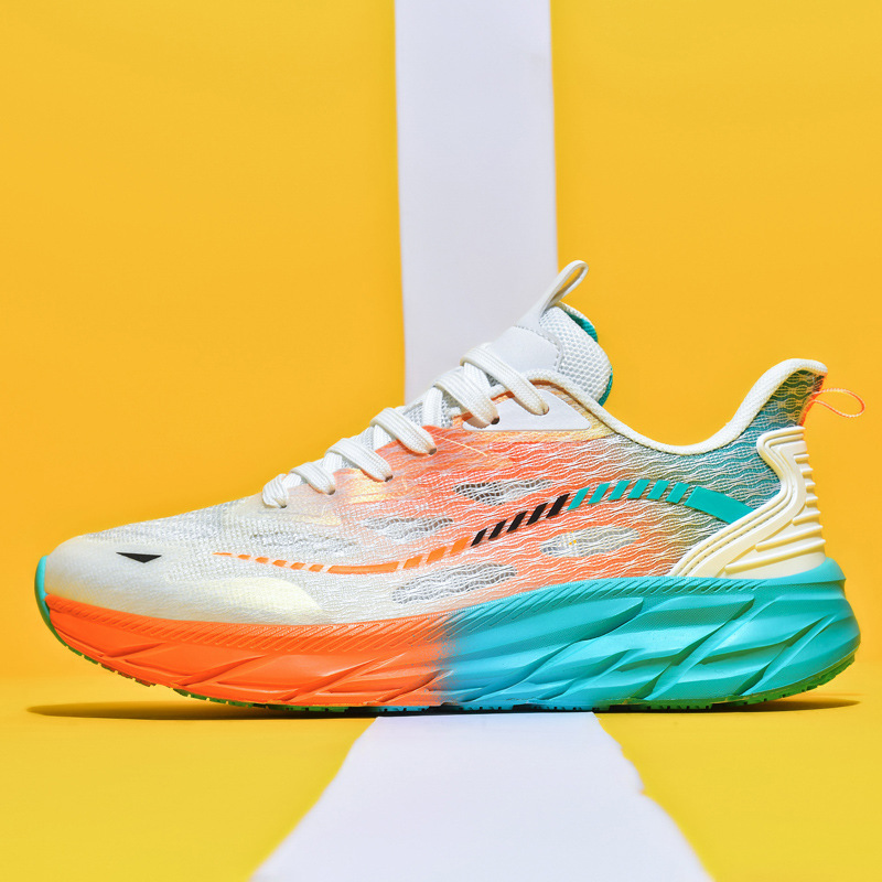 2024 arch support couple sports casual shoes plus size men's shoes correction foot valgus inner eight soft sole men's and women's shoes