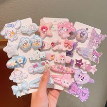 甜美亚克力Kitty发夹可爱女生高颜值一字夹百搭刘海装饰头饰发卡