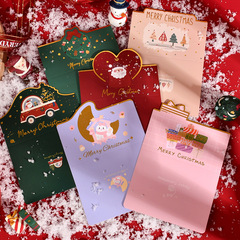 クリスマスの箔押しグリーティングカードの異形カードの異形創意グリーティングカード花屋の焙煎プレゼントのカード卸売りは決まっている