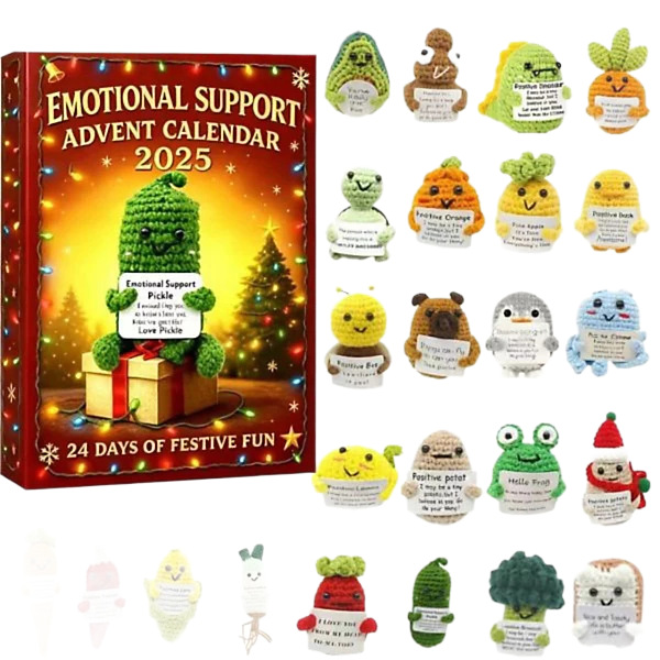Caja Ciega de Calendario de Adviento de Apoyo Emocional de Peluche image 5