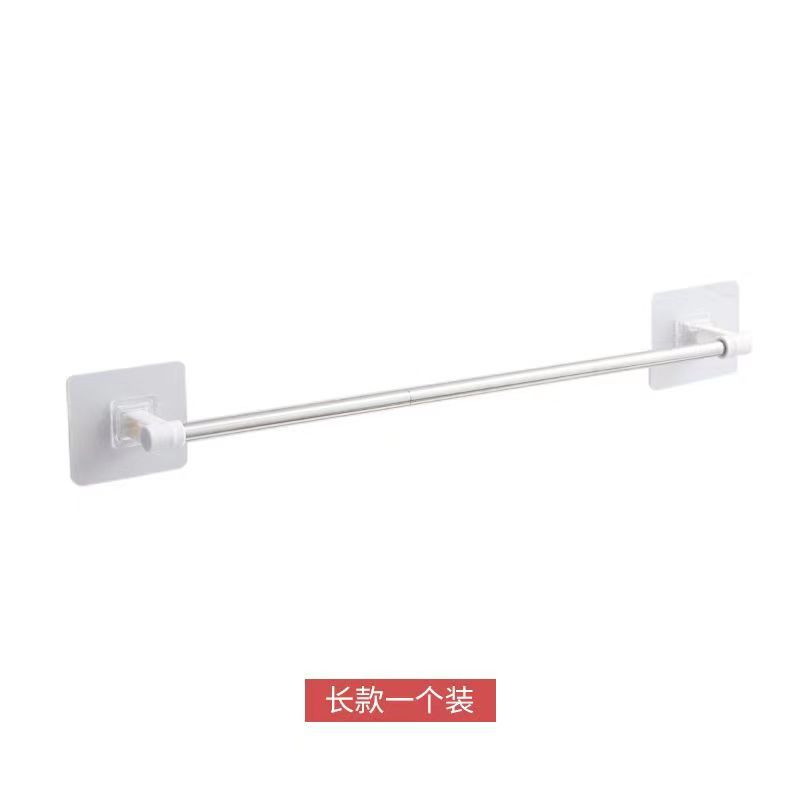 Non-perforated Stainless Steel Towel rack Bathroom Toilet Storage rack Folding Rotating Hanger Towel rack