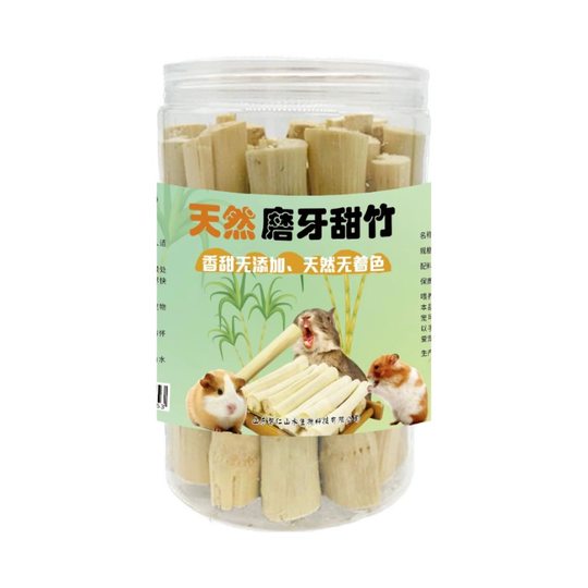 Sweet Bamboo Pet Molar Stick Dental Cleansing to Relieve Boring Rabbit Hamster Totoro Dutch Pig Guinea Pig Small Pet Molar Special Molar