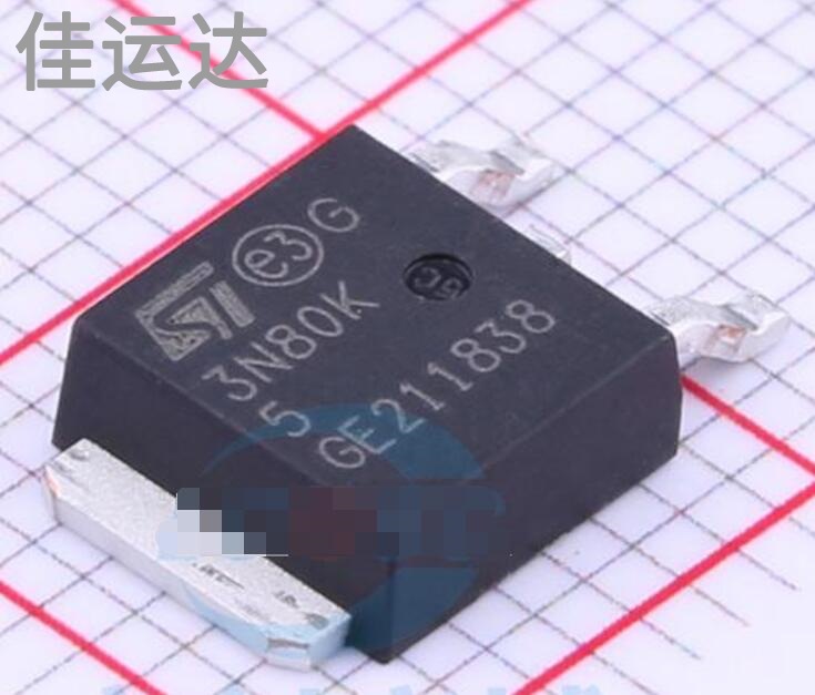 STD3N80K5 规格 DPAK MOS场效应管