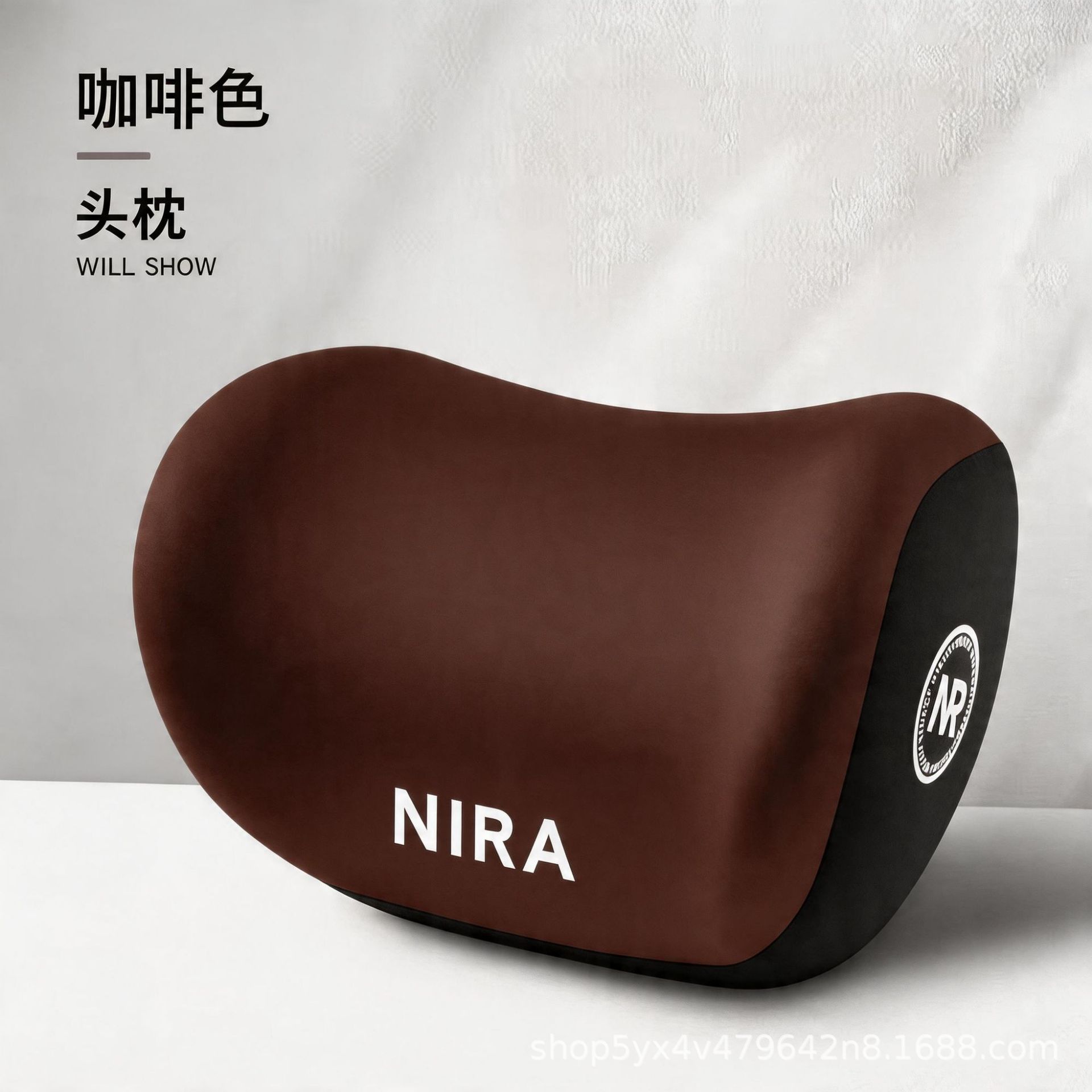 Car headrest, car lumbar support, car memory foam lumbar cushion, backrest lumbar pillow, car neck support, in-stock factory