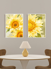 自油自画 数字油画diy手绘手工填充填色涂色减压丙烯油彩画 追光