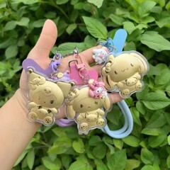 純金 999 サンリオペンダントギフト 20mg お土産携帯電話バッグペンダントキーホルダーギフト水貝バッチ