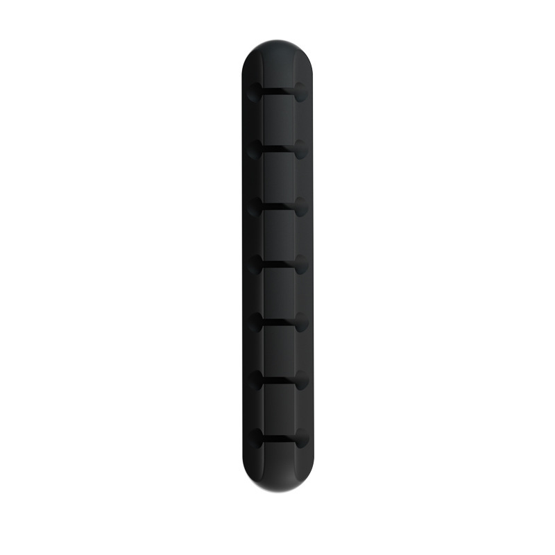 Silicone desktop cable organizer data line storage tidy fixed headset cable winding device wire organizer cable management