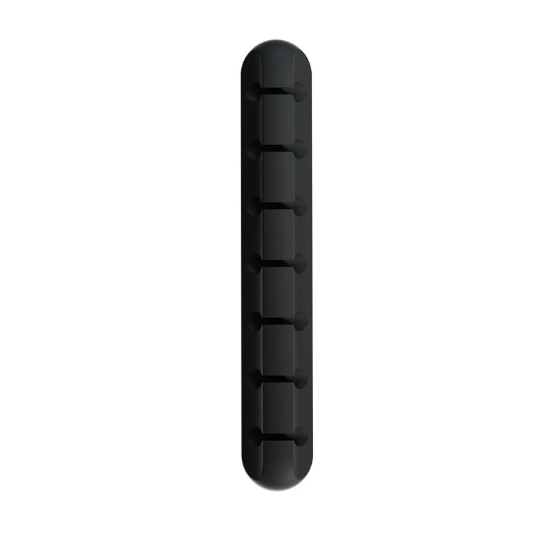 Silicone desktop cable organizer data line storage tidy fixed headset cable winding device wire organizer cable management