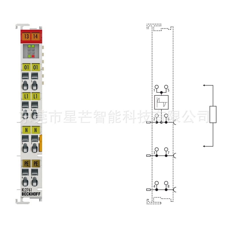 倍福KL2761总线端子模块德国BECKHOFF模块KL2761全新原装现货议价