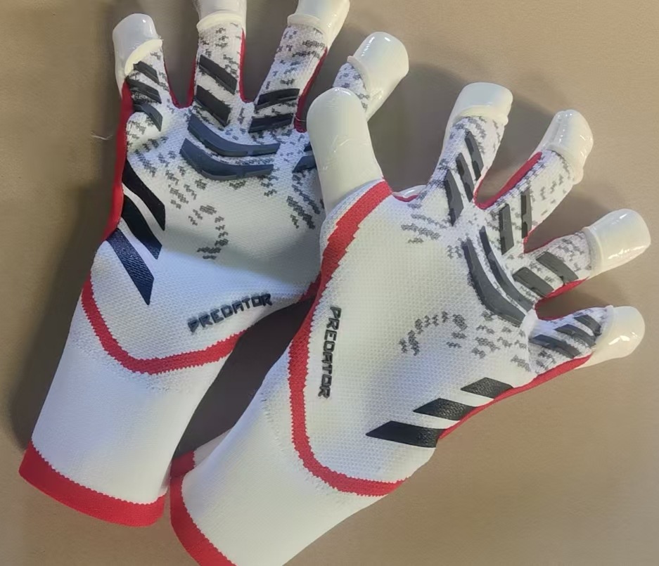 Nuevo guante de portero de costura interna de medio tubo, guante de entrenamiento de portero de fútbol, protector de competición antideslizante, amortiguación y ventilación