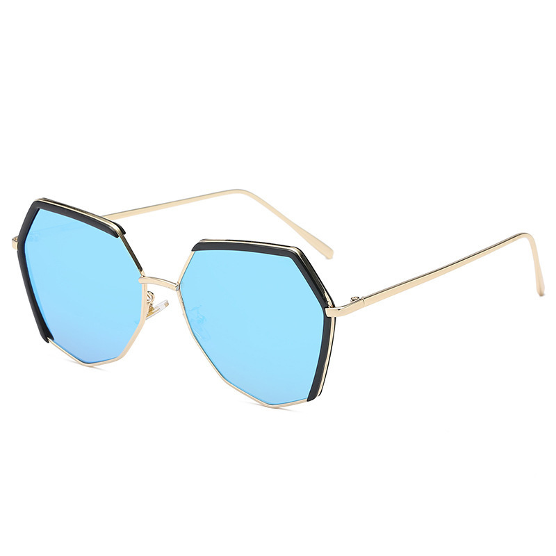 Black frame blue film