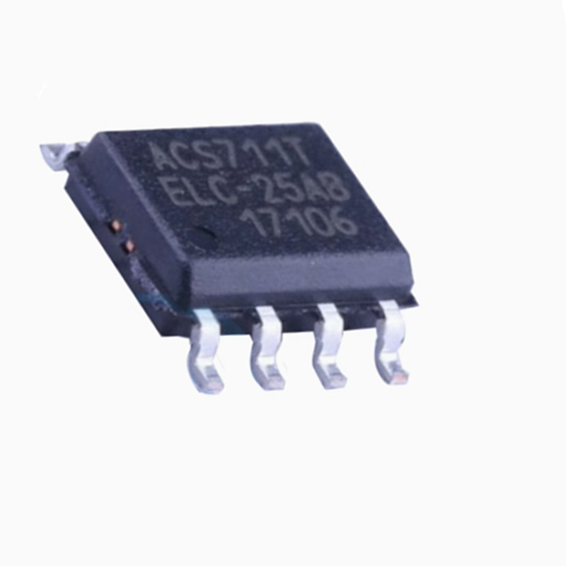 原装正品ACS711ELCTR-25AB-T 封装SOP-8 电流传感器芯片IC