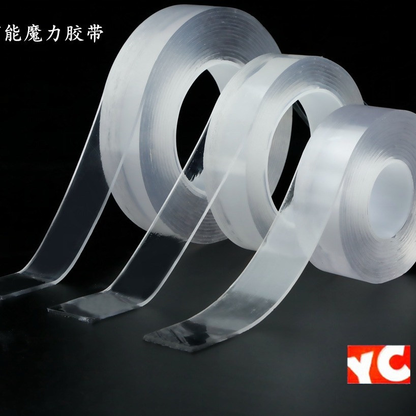Transfronterizo multi-funcional traceless cinta nano traceless adhesivo pad hogar mano pegatina nano cinta de adsorción