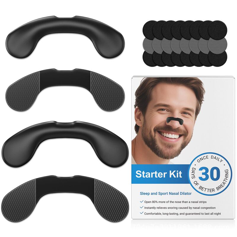Cross-Border Magnetic Nasal Breathing Dilators Wholesale Nose Dilators Magic Tape Ventilation Nasal Strips Gadget