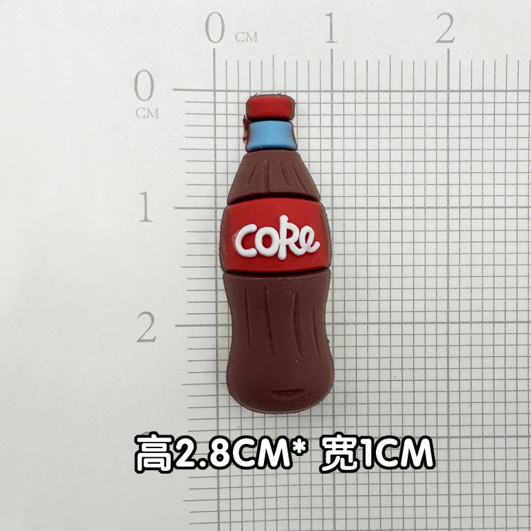 부드러운 접착제 레드 콜라 [소형 2.8*1cm]