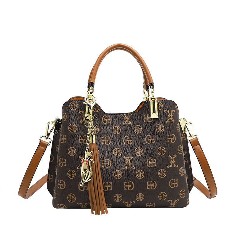 Borsa a tracolla monospalla stampata di alta qualità e alla moda da donna 2024, nuova, alla moda e di alta qualità, borsa a mano di grande capacità_voghion.com