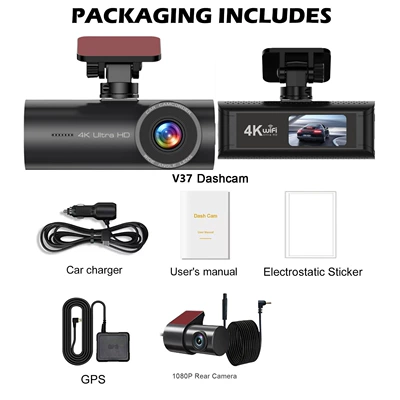 Ultra-High Definition Night Vision 24H — Driving recorder - front-of-the-car-inside-the-car-wifi-gps