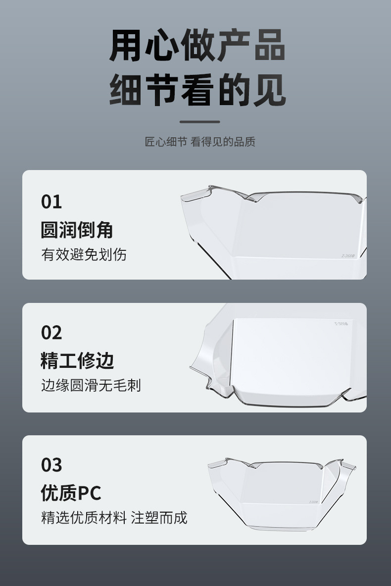 Suitable for the 26 models of the Luyuan S70 Pro, this is a high-definition, transparent protective cover for the instrument panel screen and central control unit