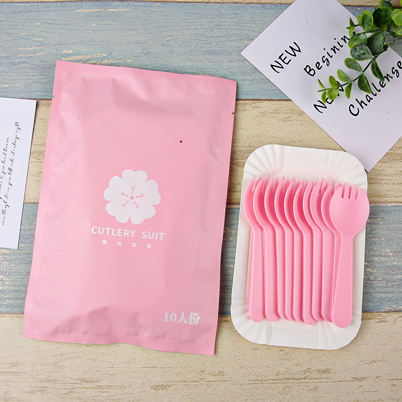 파우더백, 트레이 10개, 포크 10개, 39세트