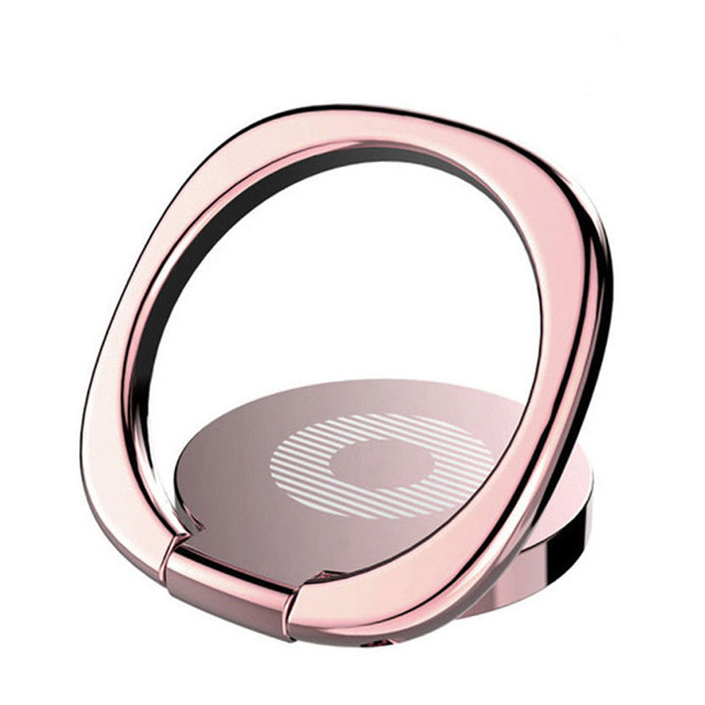 Soporte para teléfono móvil Hebilla de anillo Redondo ultrafino Regalo creativo de bricolaje Hebilla de teléfono móvil Metal Lazy Soporte de anillo para teléfono móvil