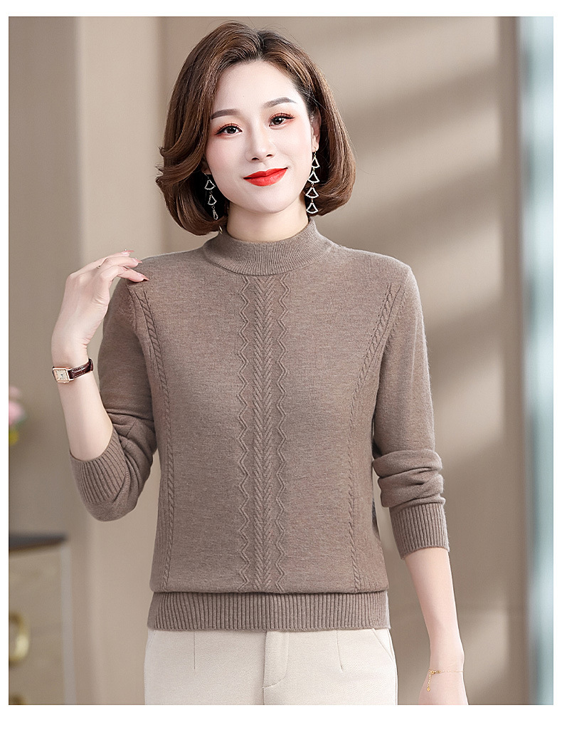 D7009 670K ÁO LEN NỮ TONTDI ÁO LEN MÙA XUÂN THU ĐÔNG TRUNG NIÊN THỜI TRANG NỮ G02 SẢN PHẨM MỚI