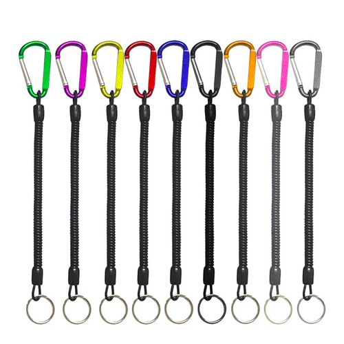 Telephone Line Style Lure Tool Quick Release Mini Anti-Lost Rope Retractable Fishing Rope Diameter 7MM Anti-Lost Hand Rope