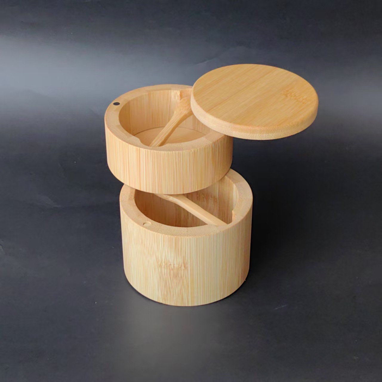 더블 레이어 내장 스푼: 10.5*9cm 300g